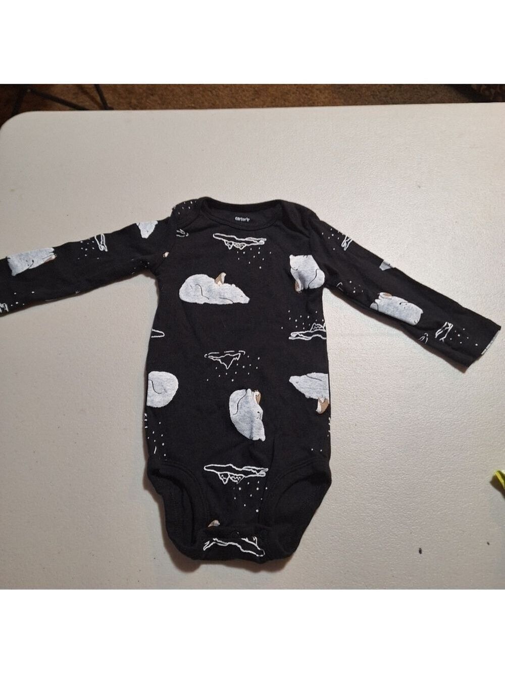Carter's Polar Bear Long Sleeve One Piece 18 Months